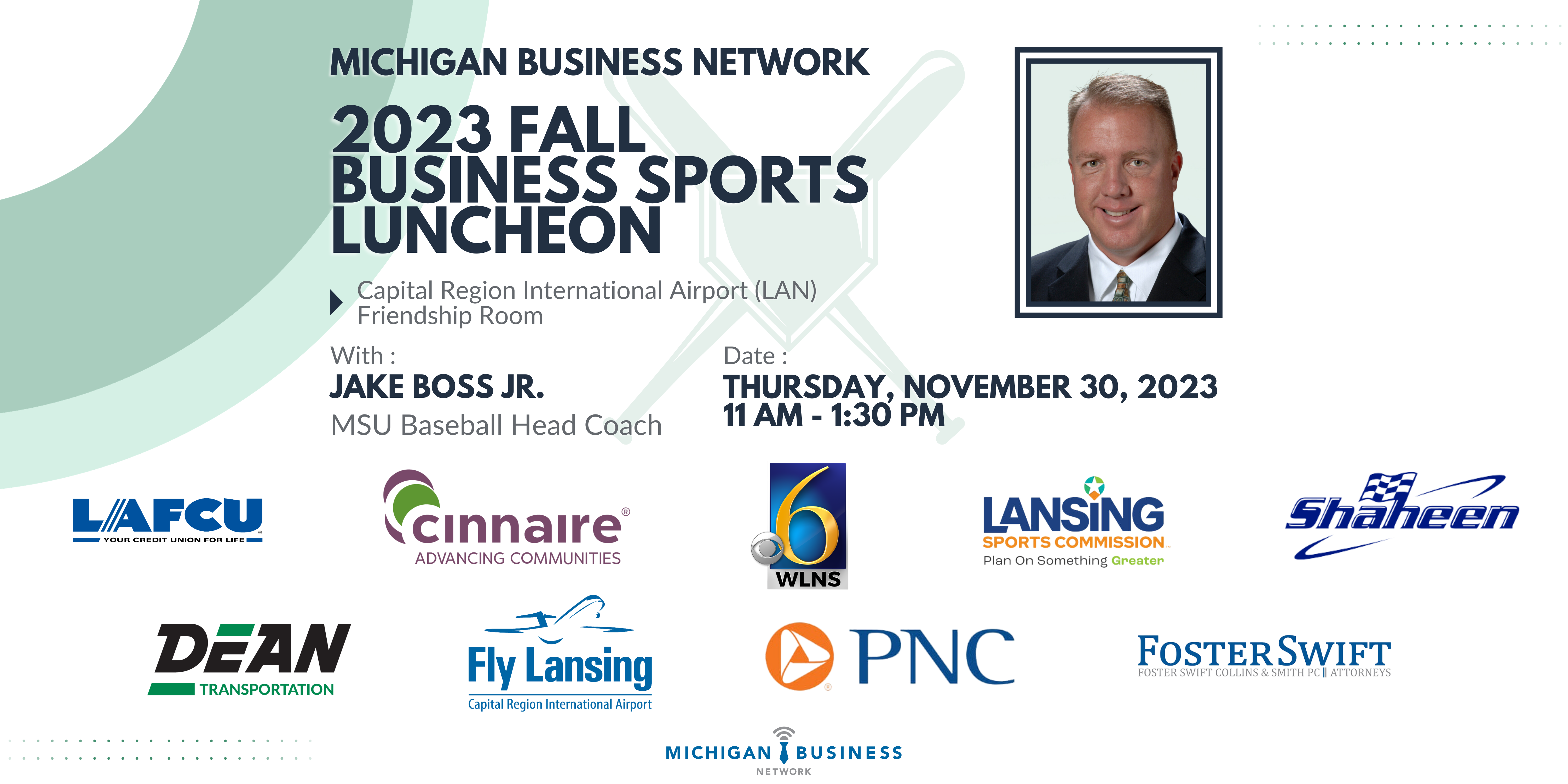 ICYMI: MBN Speakers Series | Jake Boss Jr. 2023 Fall Business Sports ...